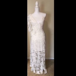 Boho White Dress - Stunning!